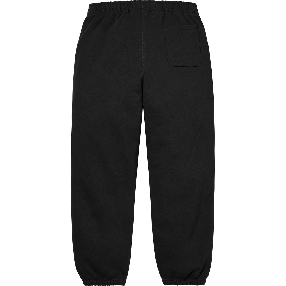 Details on Embroidered Script Sweatpant Black from fall winter
                                                    2024 (Price is $148)