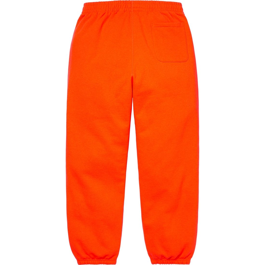 Details on Embroidered Script Sweatpant Bright Orange from fall winter
                                                    2024 (Price is $148)