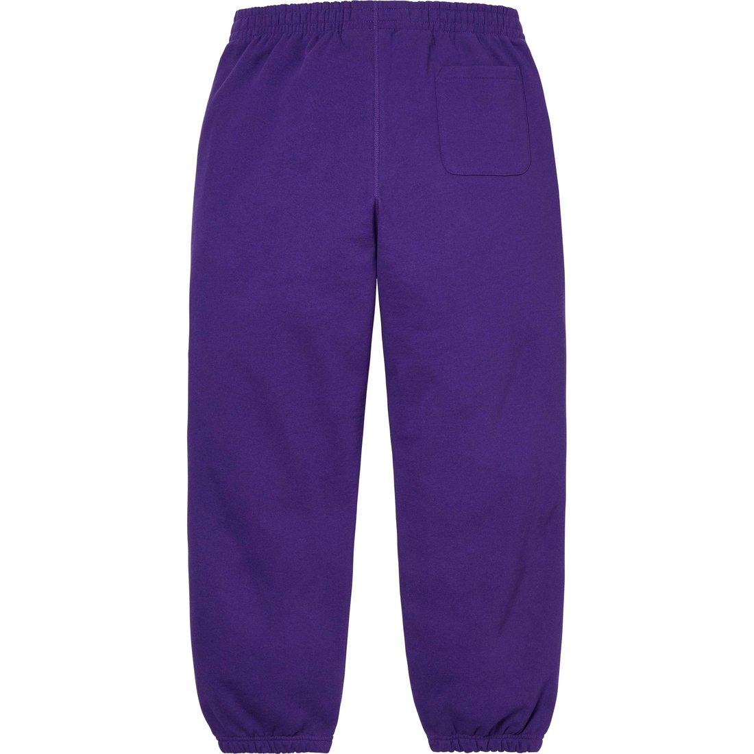 Details on Embroidered Script Sweatpant Purple from fall winter
                                                    2024 (Price is $148)