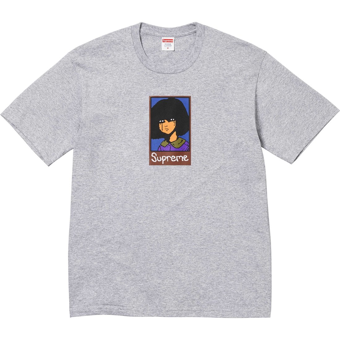 Details on Emo Tee Heather Grey from fall winter
                                                    2024 (Price is $40)