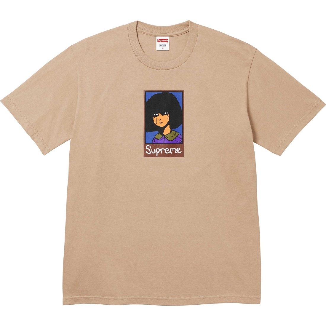 Details on Emo Tee Khaki from fall winter
                                                    2024 (Price is $40)