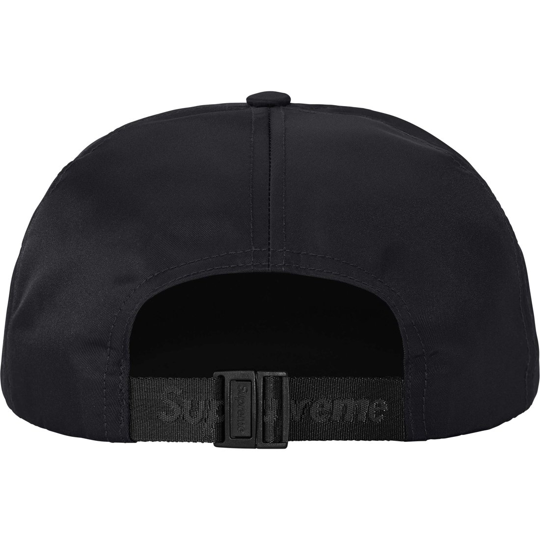 Details on Enamel Small Box 6-Panel Black from fall winter
                                                    2024 (Price is $54)