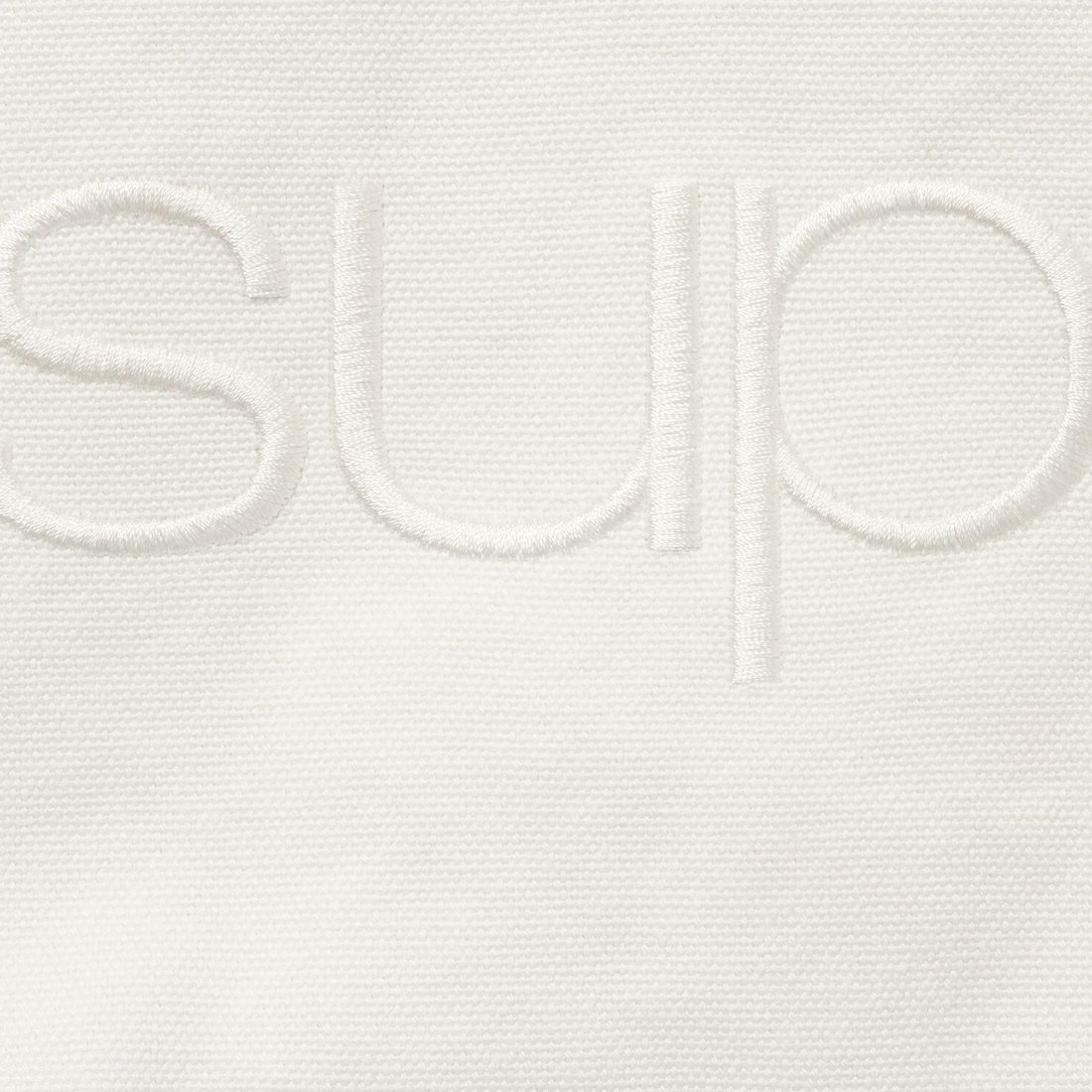 Supreme Faux Shearling Lined Bomber Jacket (FW24) - White - $248