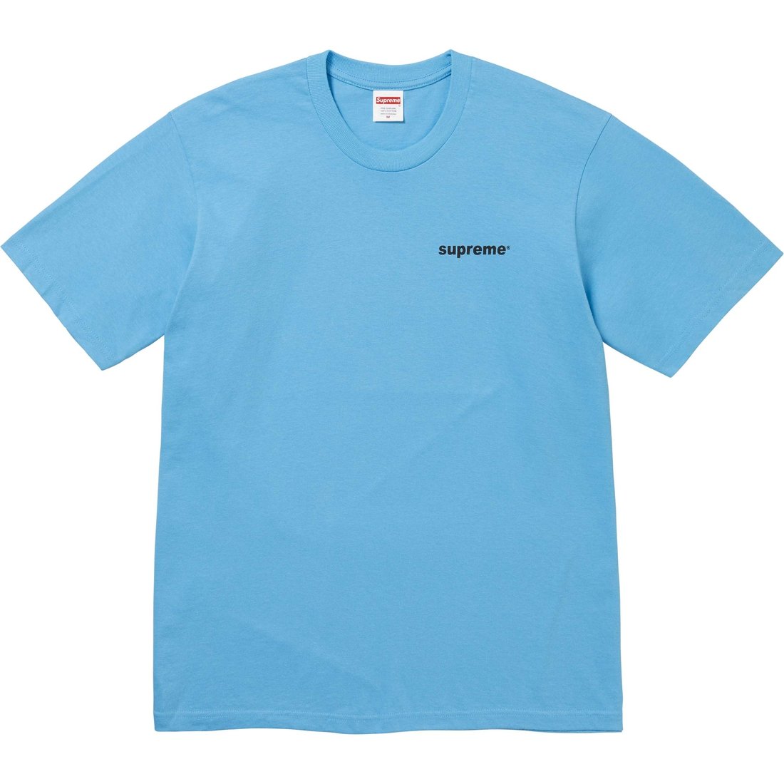 Details on Fuck Money Tee Bright Blue from fall winter
                                                    2024 (Price is $40)