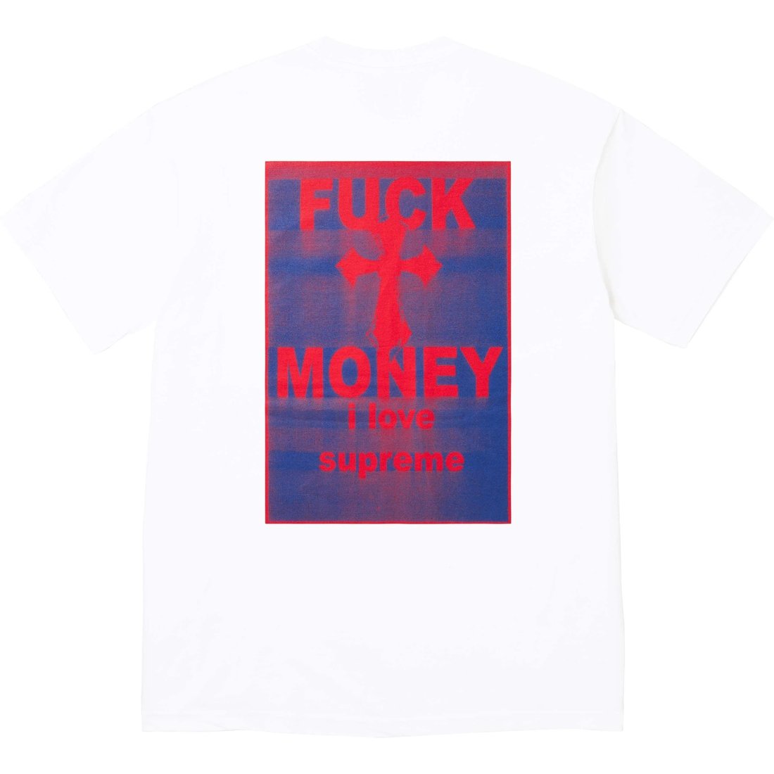 Details on Fuck Money Tee White from fall winter
                                                    2024 (Price is $40)