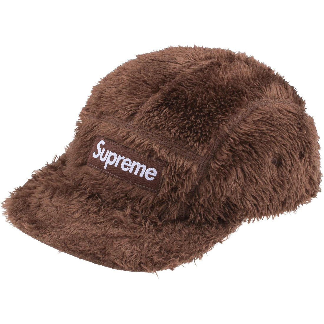 Details on Fuzzy Camp Cap Brown from fall winter
                                                    2024 (Price is $54)