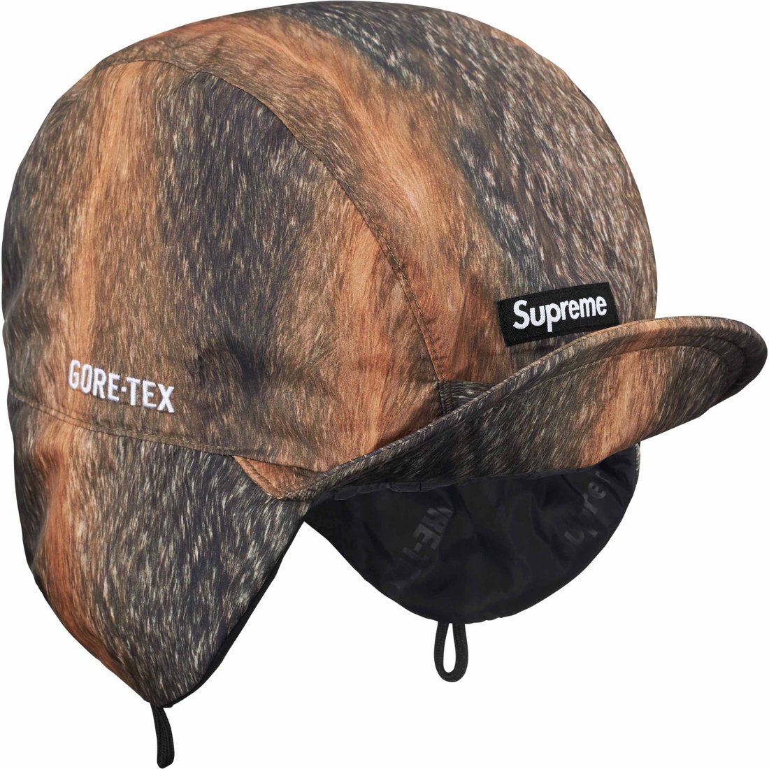 Details on GORE-TEX Earflap Cap Fur Print from fall winter
                                                    2024 (Price is $60)