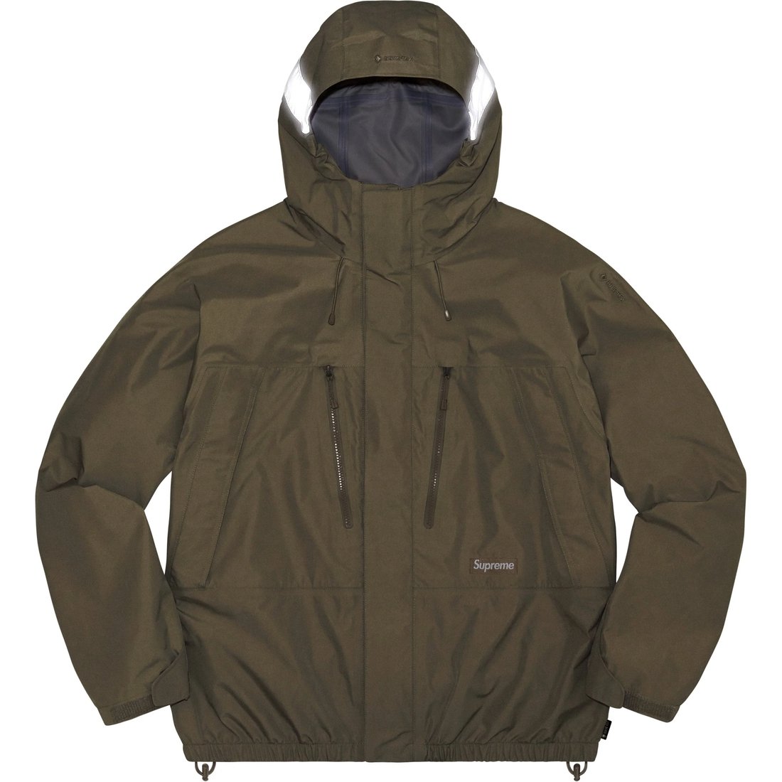 Details on GORE-TEX Taped Seam Shell Jacket Tan from fall winter
                                                    2024 (Price is $398)