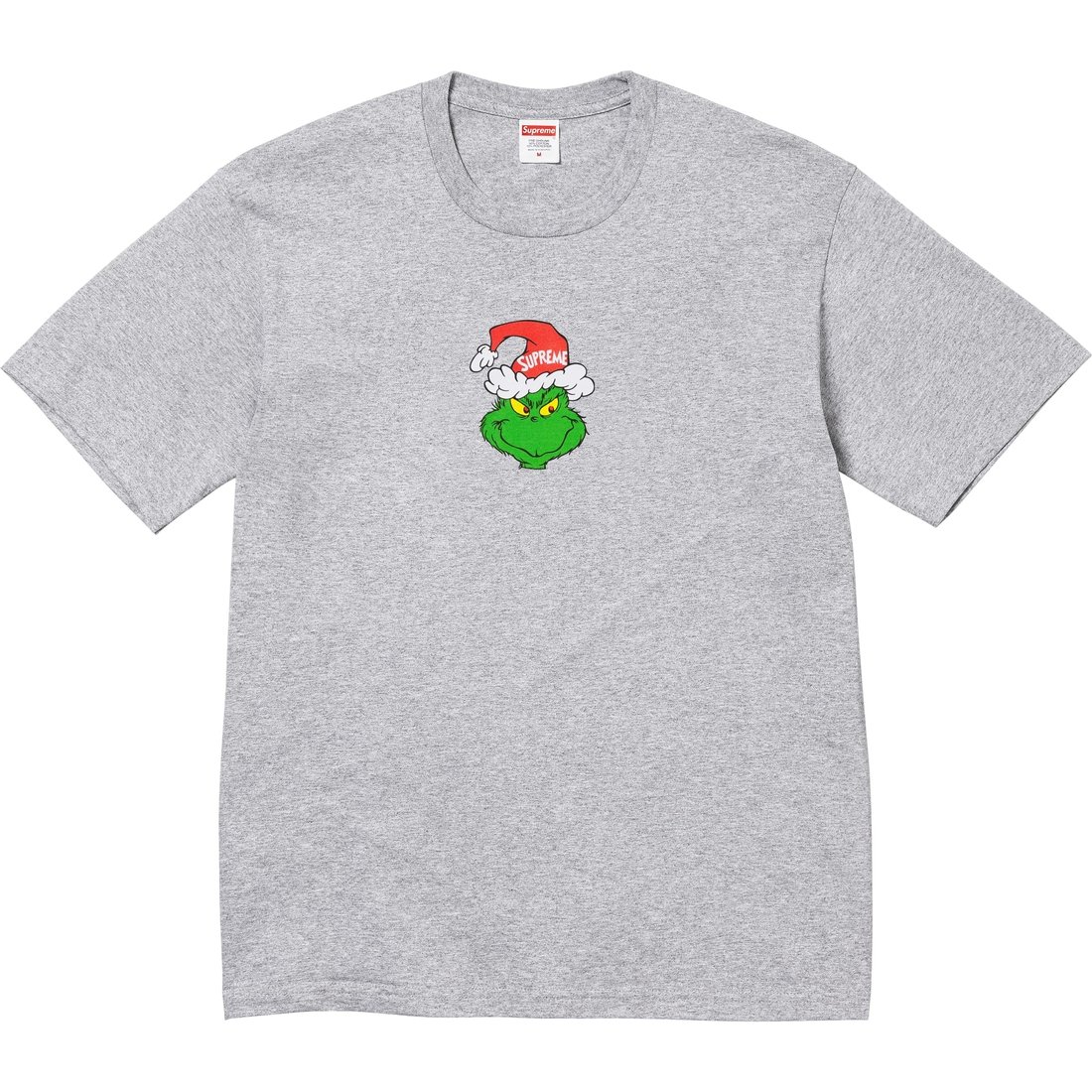 Details on Grinch Tee Heather Grey from fall winter
                                                    2024 (Price is $48)