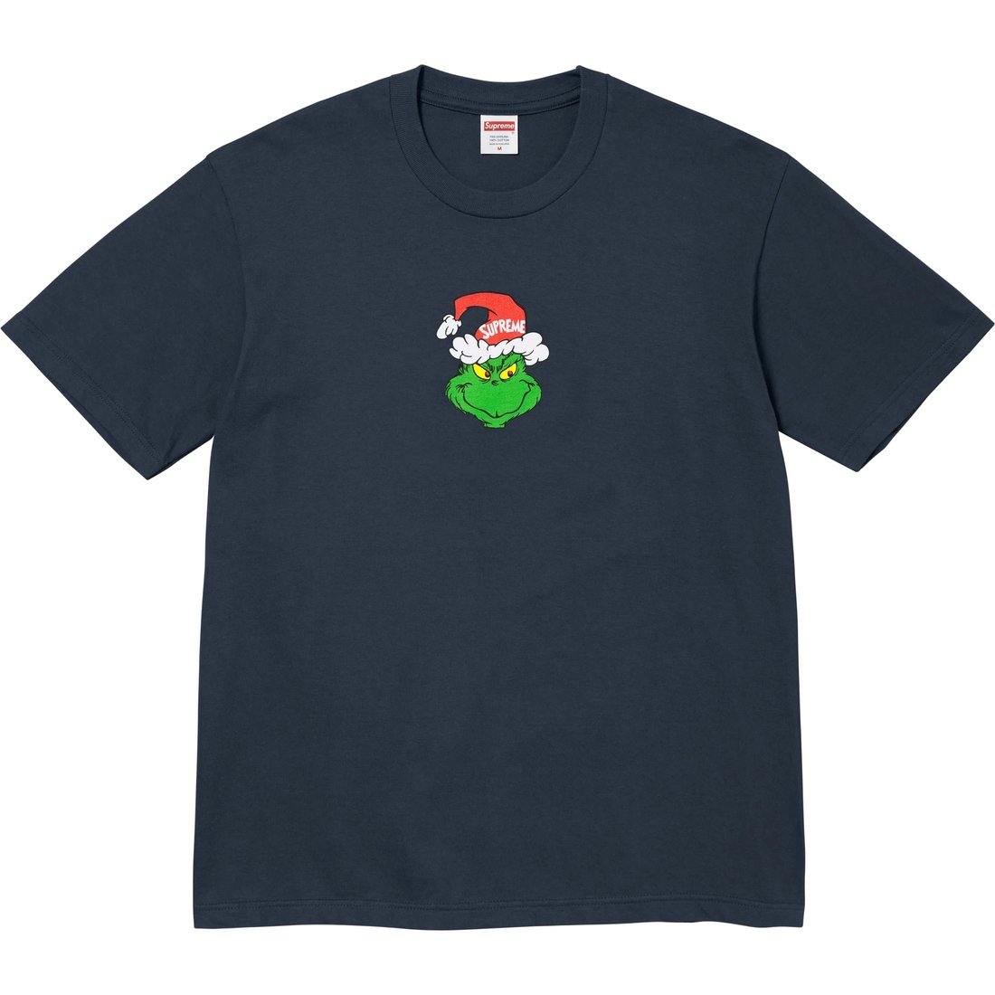 Details on Grinch Tee Navy from fall winter
                                                    2024 (Price is $48)