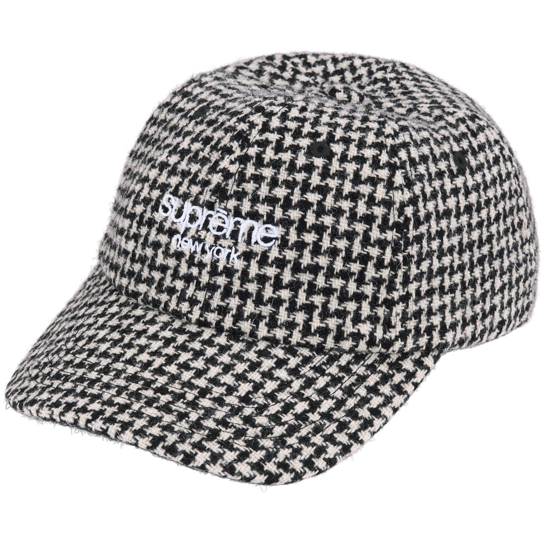 Details on Harris Tweed 6-Panel White from fall winter
                                                    2024 (Price is $58)