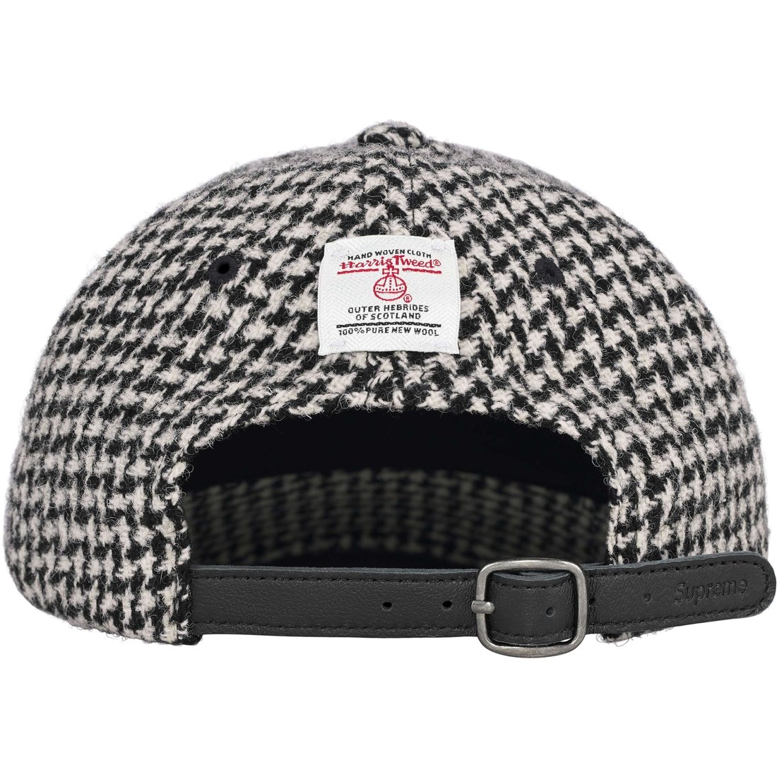 Details on Harris Tweed 6-Panel White from fall winter
                                                    2024 (Price is $58)