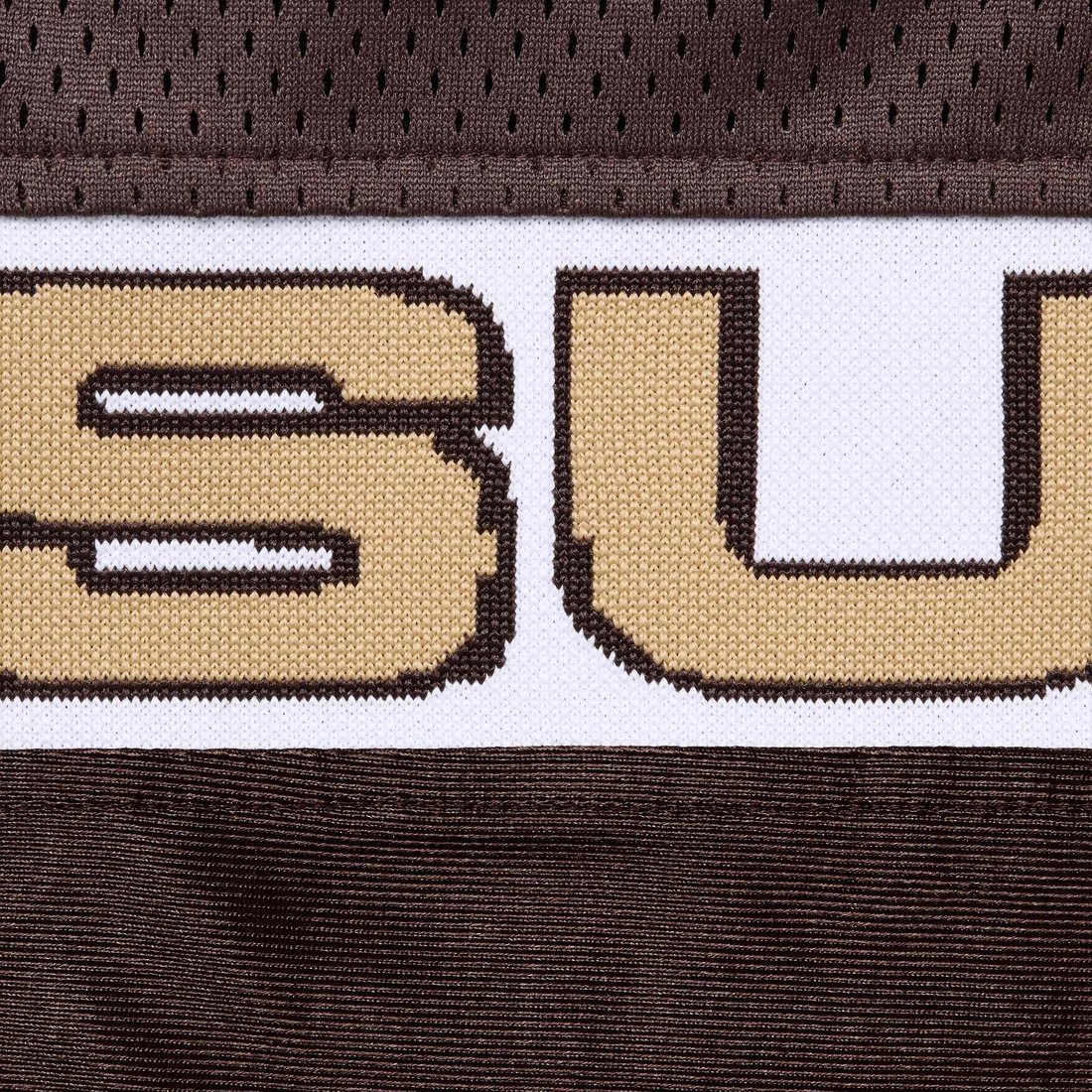 Details on Jacquard Rib Football Jersey Brown from fall winter
                                                    2024 (Price is $118)