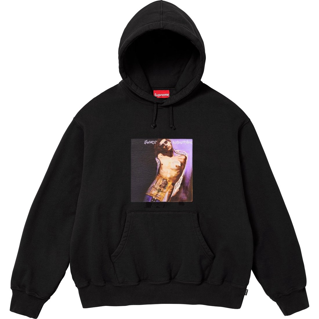 Details on Jane's Addiction Hooded Sweatshirt Black from fall winter
                                                    2024 (Price is $178)