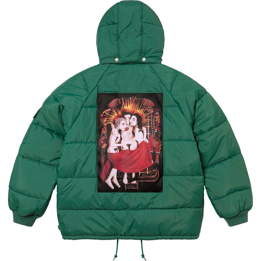 Details on Jane's Addiction Mechanics Jacket Green from fall winter
                                                    2024 (Price is $298)