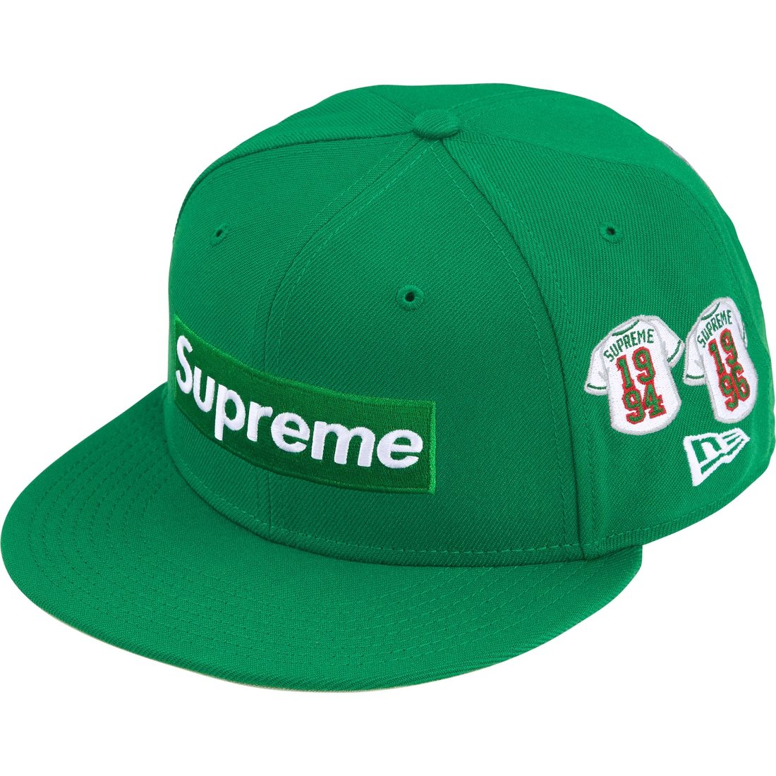 Details on Jerseys Box Logo New Era Green from fall winter
                                                    2024 (Price is $54)