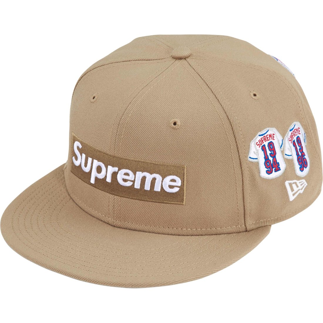 Details on Jerseys Box Logo New Era Khaki from fall winter
                                                    2024 (Price is $54)