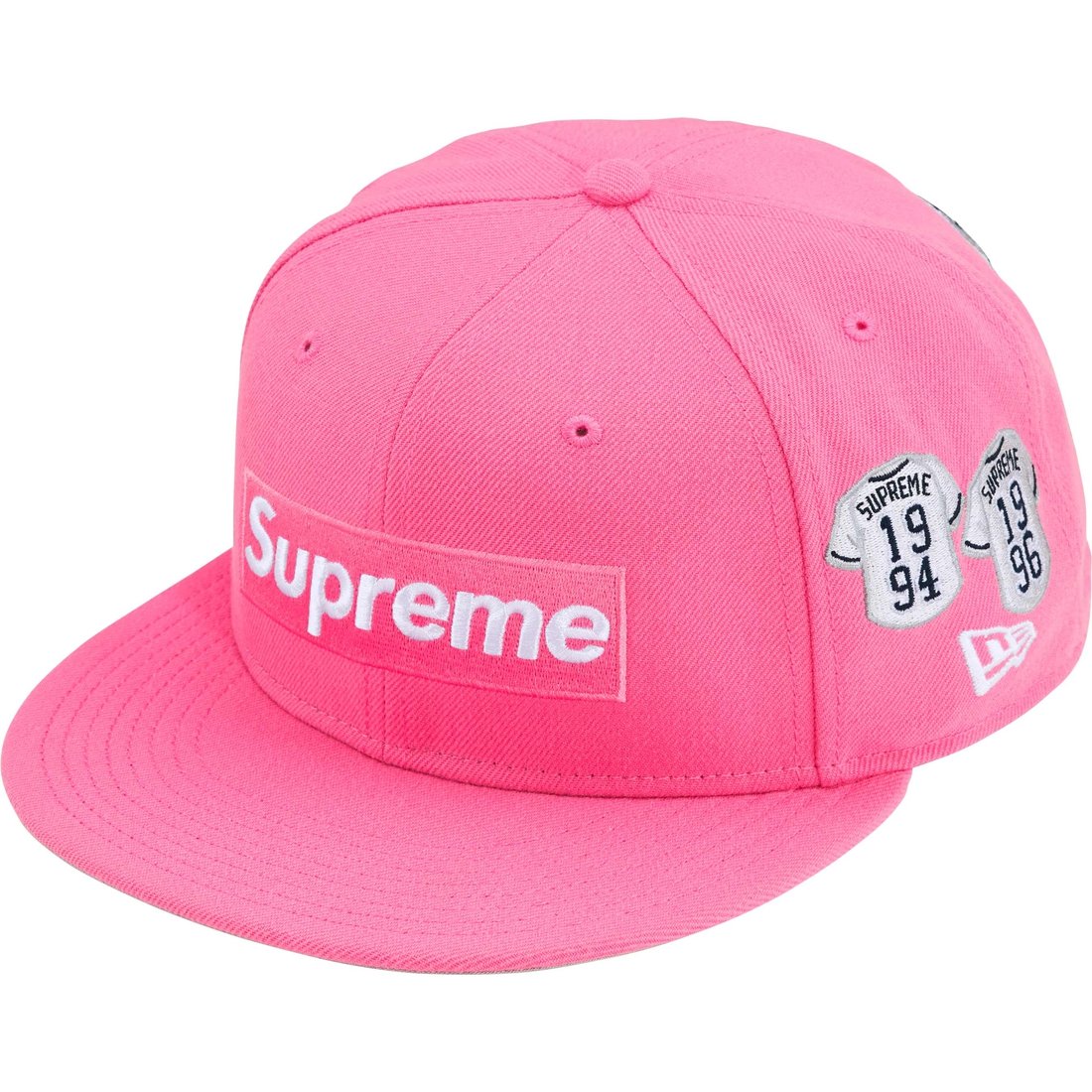 Details on Jerseys Box Logo New Era Pink from fall winter
                                                    2024 (Price is $54)