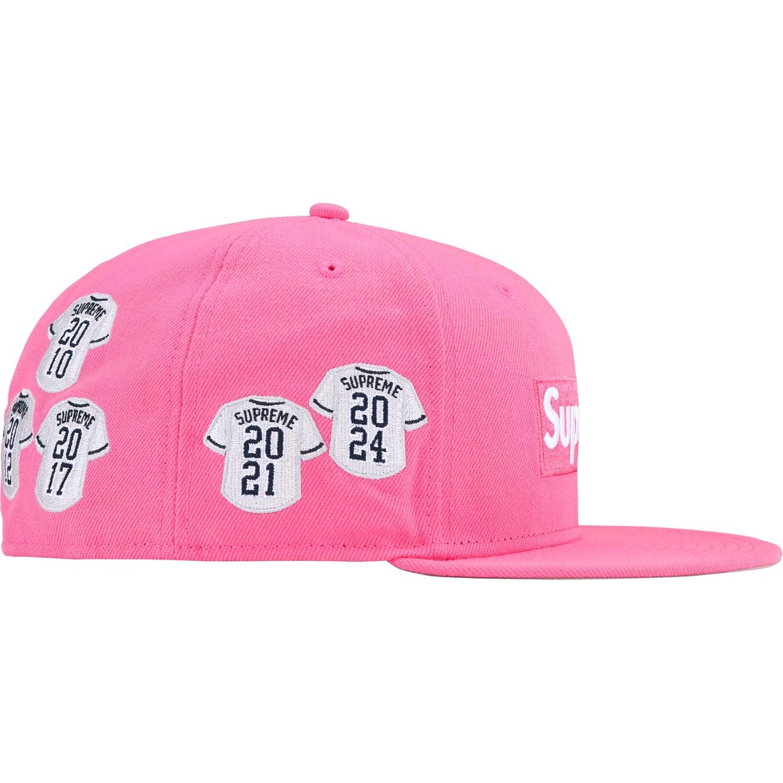 Details on Jerseys Box Logo New Era Pink from fall winter
                                                    2024 (Price is $54)