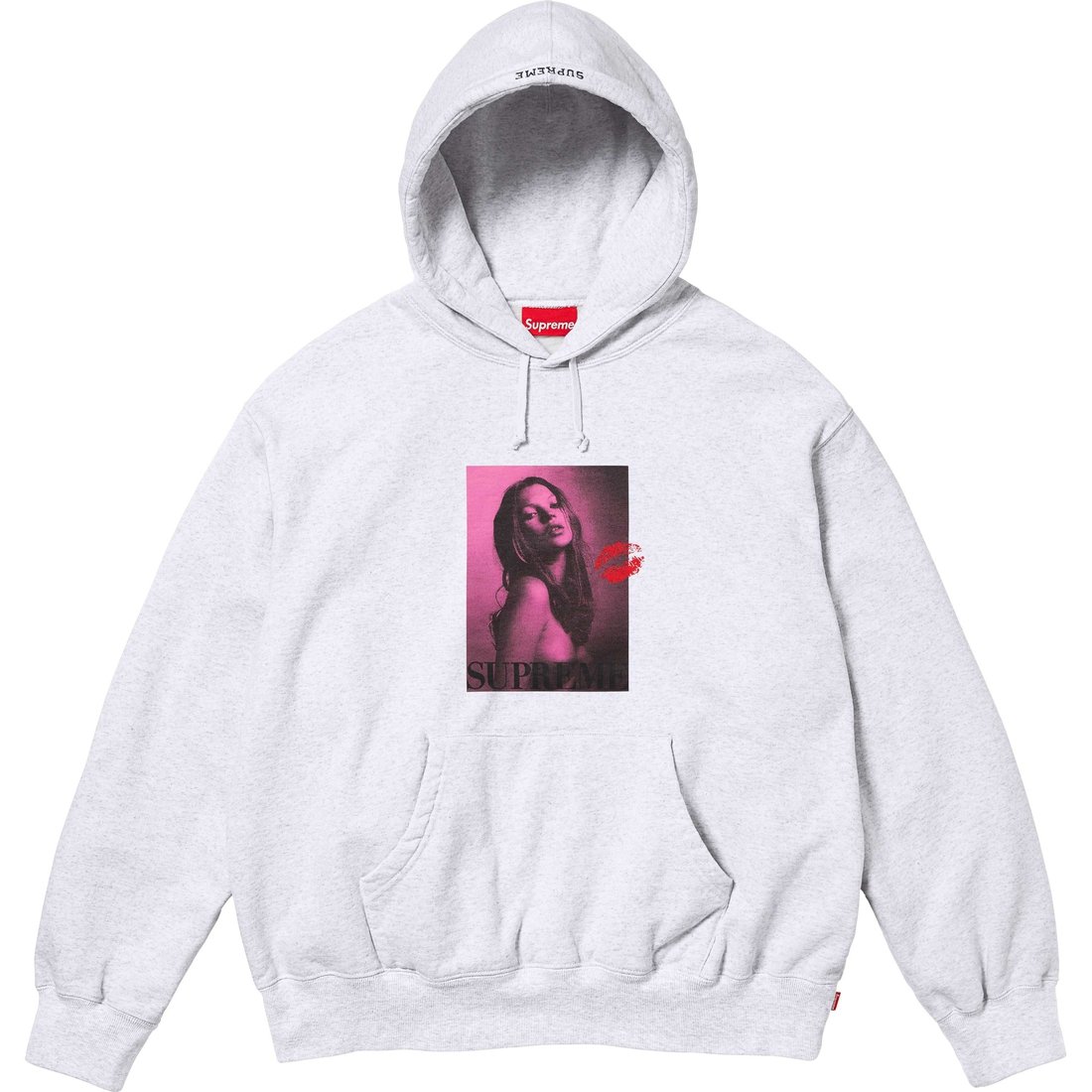 Details on Kate Moss Hooded Sweatshirt Ash Grey from fall winter
                                                    2024 (Price is $178)