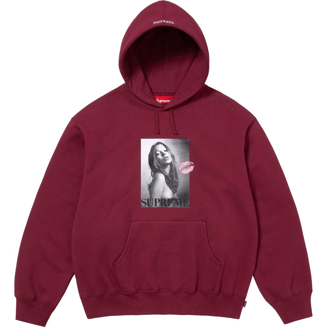 Details on Kate Moss Hooded Sweatshirt Cardinal from fall winter
                                                    2024 (Price is $178)