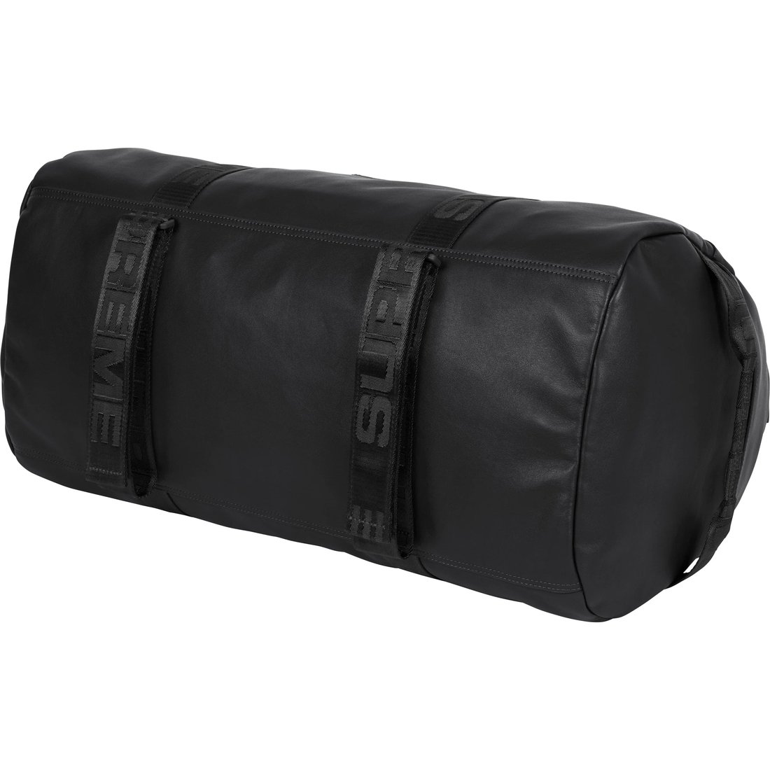 Details on Leather Duffle Bag Black from fall winter
                                                    2024 (Price is $328)