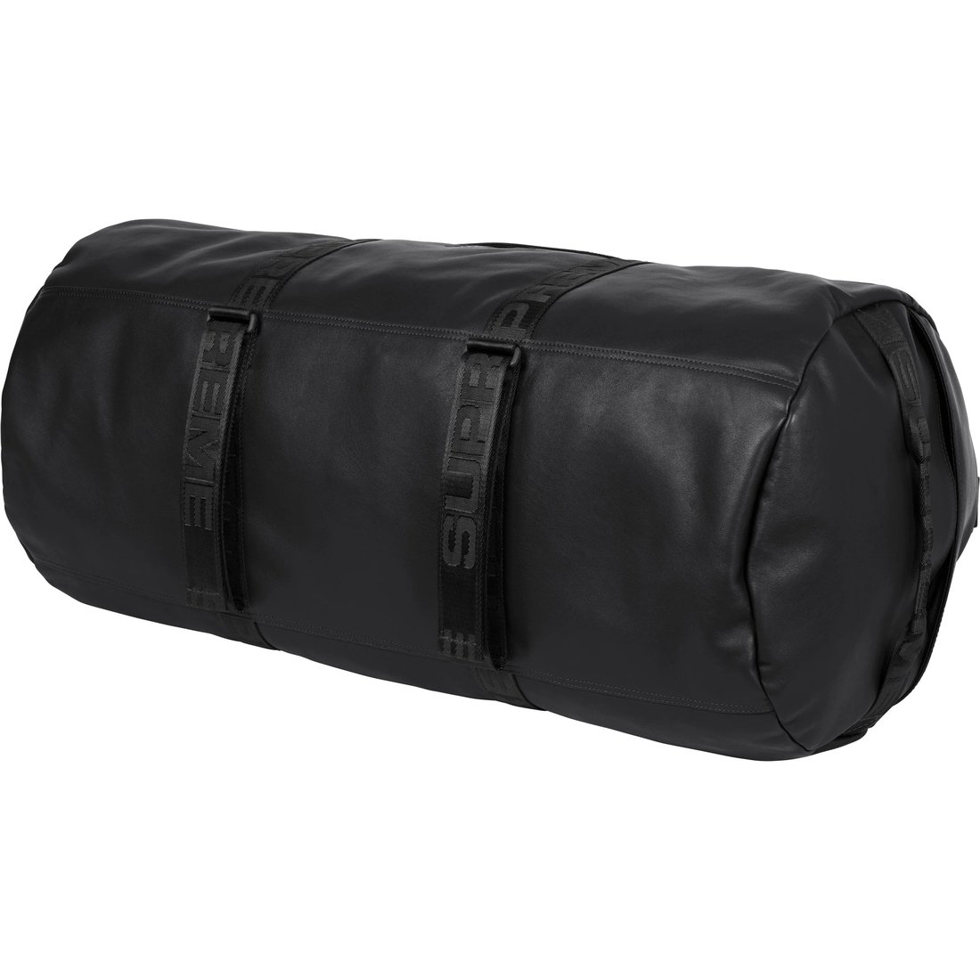 Details on Leather Large Duffle Bag Black from fall winter
                                                    2024 (Price is $498)