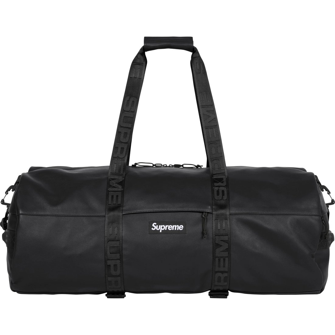 Details on Leather Large Duffle Bag Black from fall winter
                                                    2024 (Price is $498)