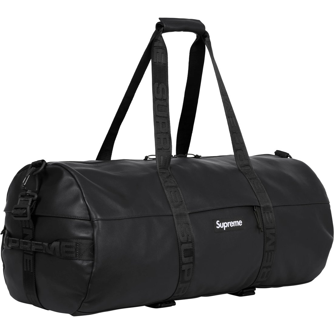 Details on Leather Large Duffle Bag Black from fall winter
                                                    2024 (Price is $498)