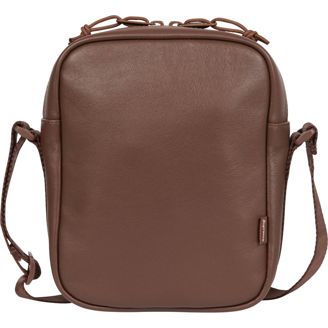 Details on Leather Shoulder Bag Brown from fall winter
                                                    2024 (Price is $110)