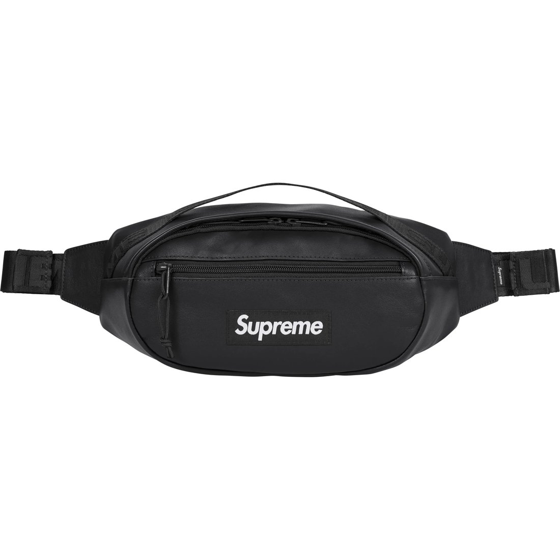 Details on Leather Waist Bag Black from fall winter
                                                    2024 (Price is $128)