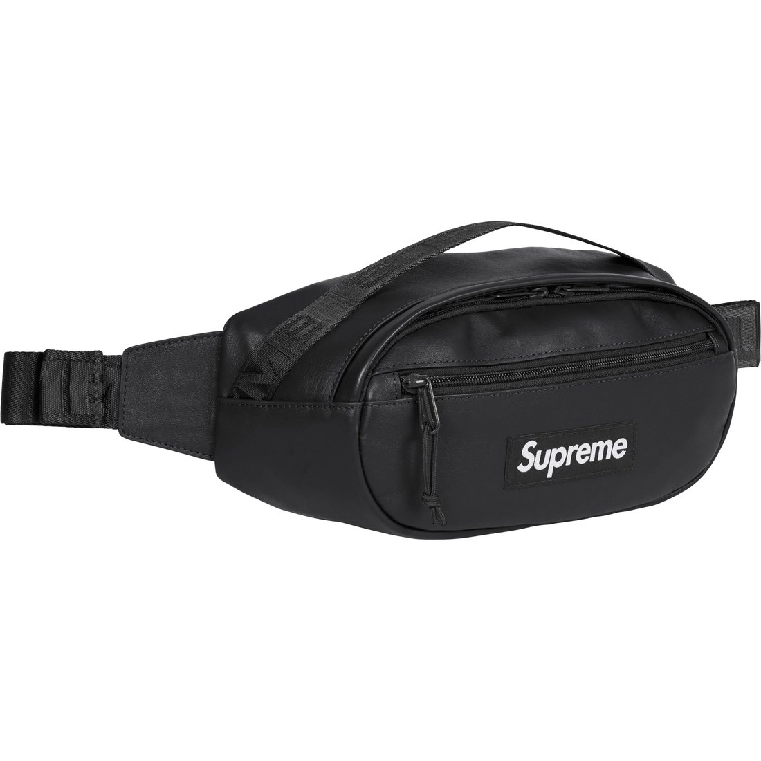 Details on Leather Waist Bag Black from fall winter
                                                    2024 (Price is $128)