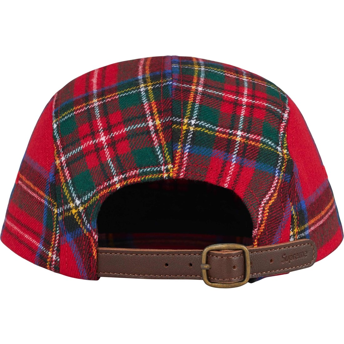 Details on Lochcarron Camp Cap Red Plaid from fall winter
                                                    2024 (Price is $58)