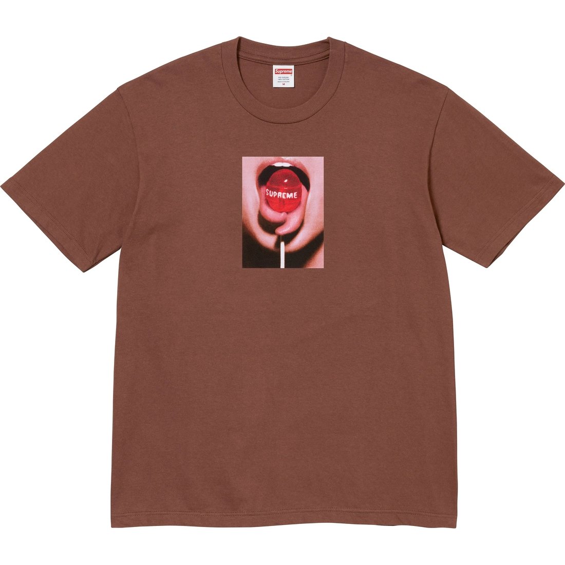 Details on Lollipop Tee Brown from fall winter
                                                    2024 (Price is $40)