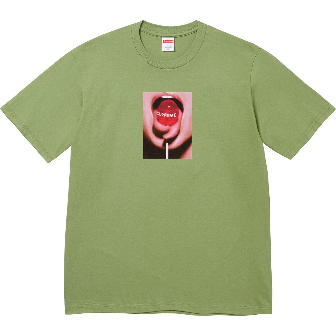 Details on Lollipop Tee Moss from fall winter
                                                    2024 (Price is $40)