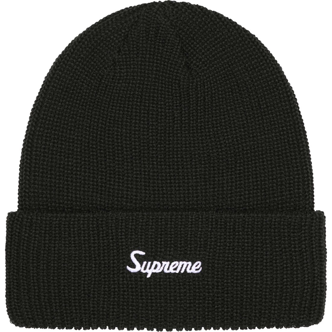 Details on Loose Gauge Beanie Black from fall winter
                                                    2024 (Price is $40)