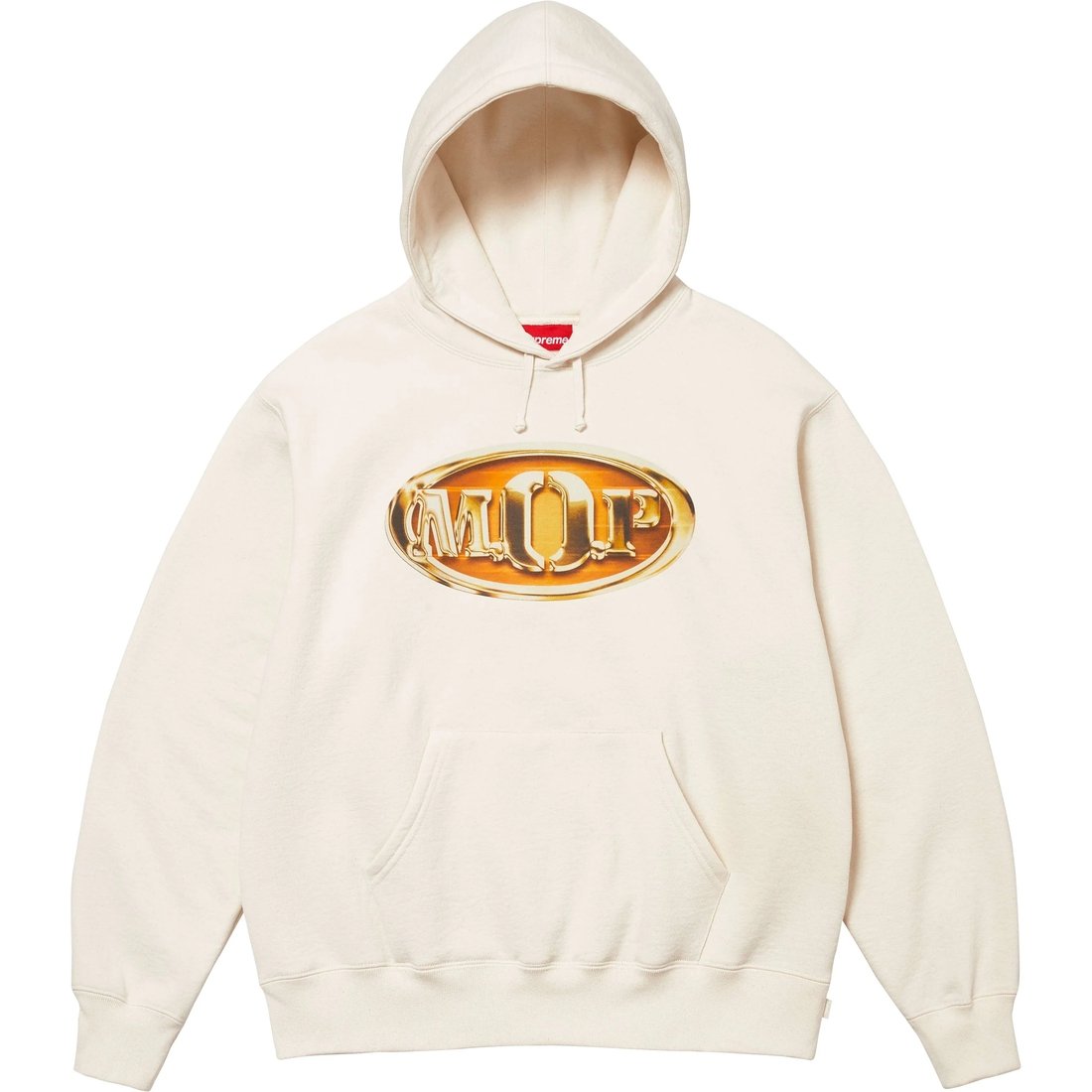 Details on M.O.P. Hooded Sweatshirt Natural from fall winter
                                                    2024 (Price is $178)