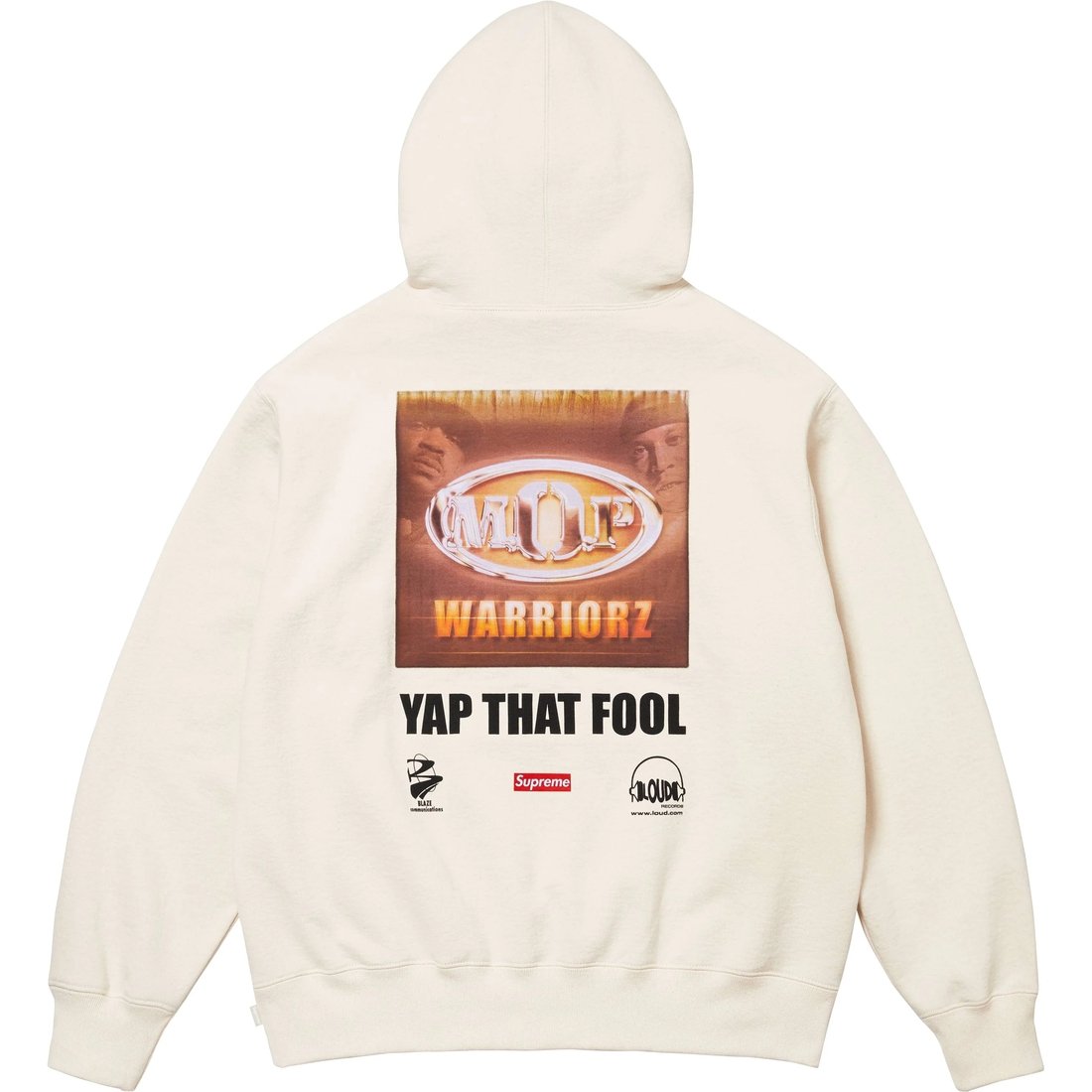 Details on M.O.P. Hooded Sweatshirt Natural from fall winter
                                                    2024 (Price is $178)