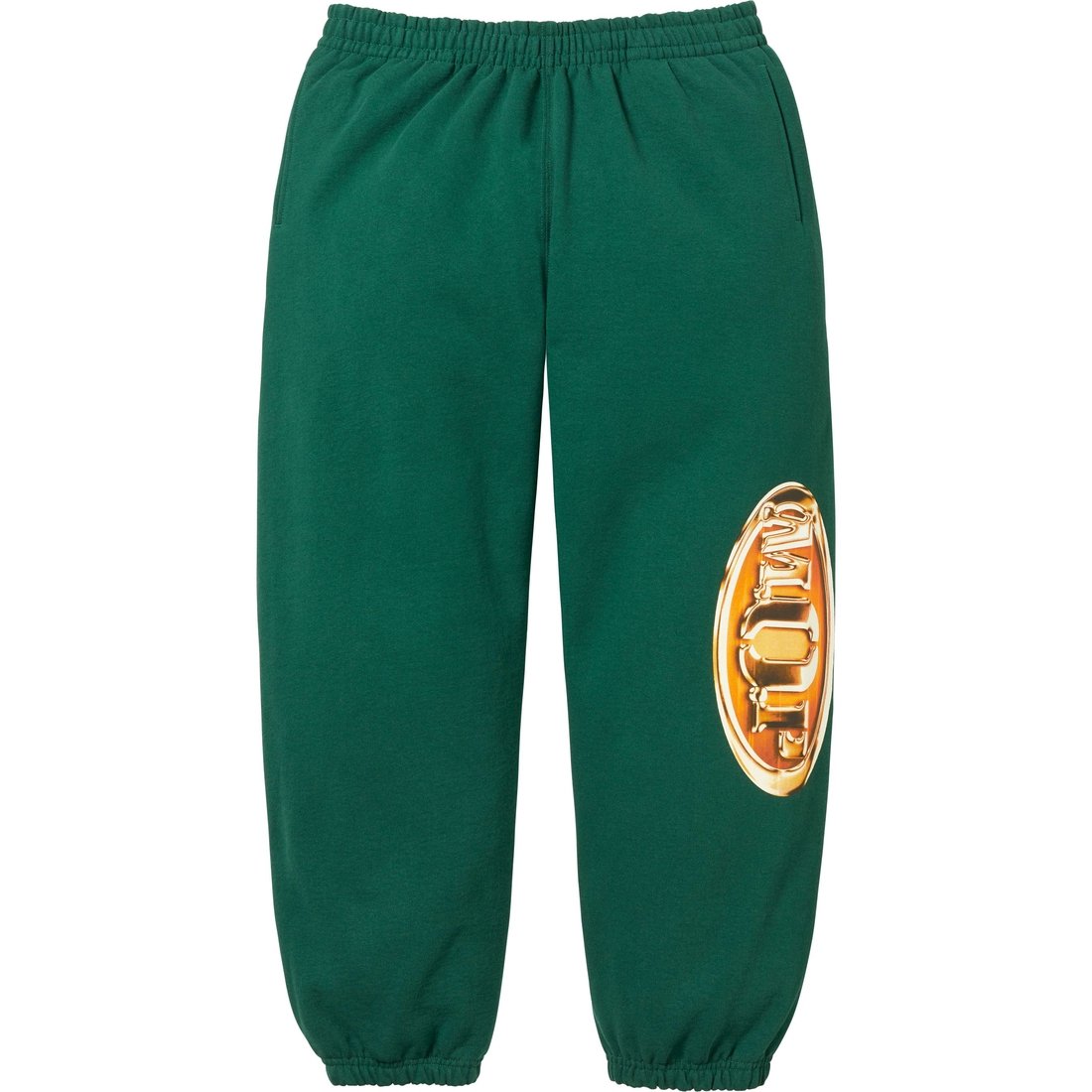 Details on M.O.P. Sweatpant Dark Green from fall winter
                                                    2024 (Price is $168)