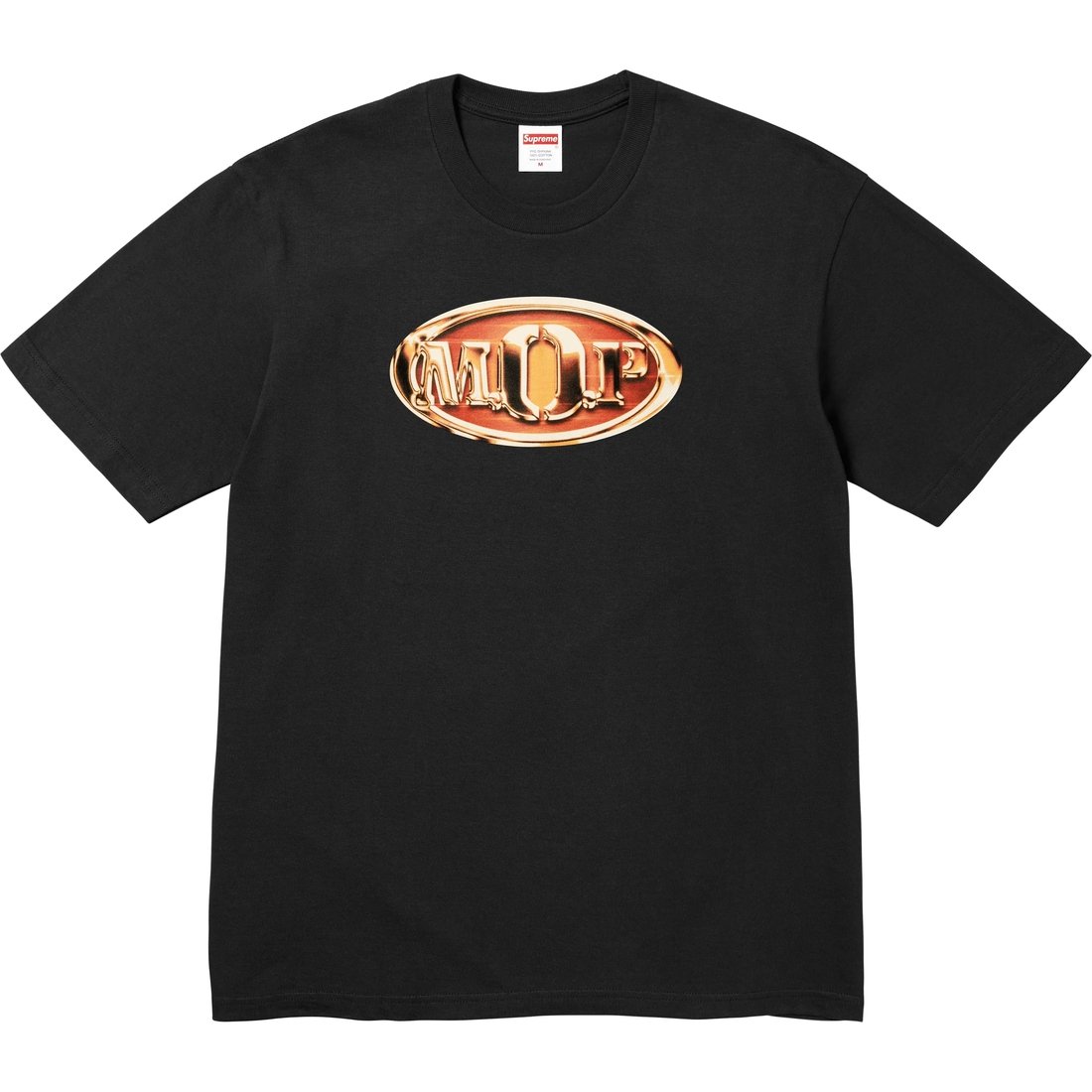 Details on M.O.P. Tee Black from fall winter
                                                    2024 (Price is $48)