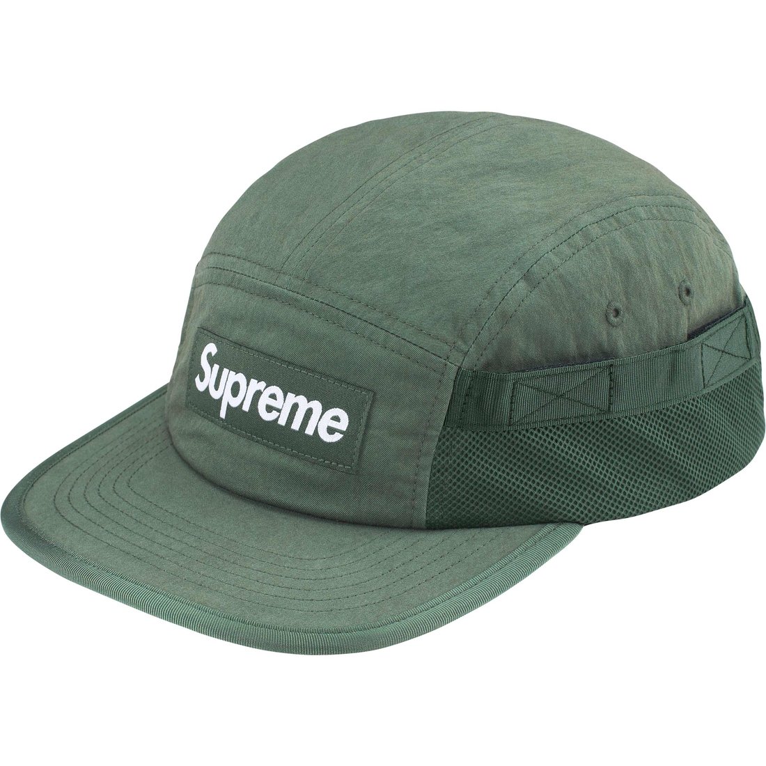 Details on Mesh Pocket Camp Cap Olive from fall winter
                                                    2024 (Price is $48)