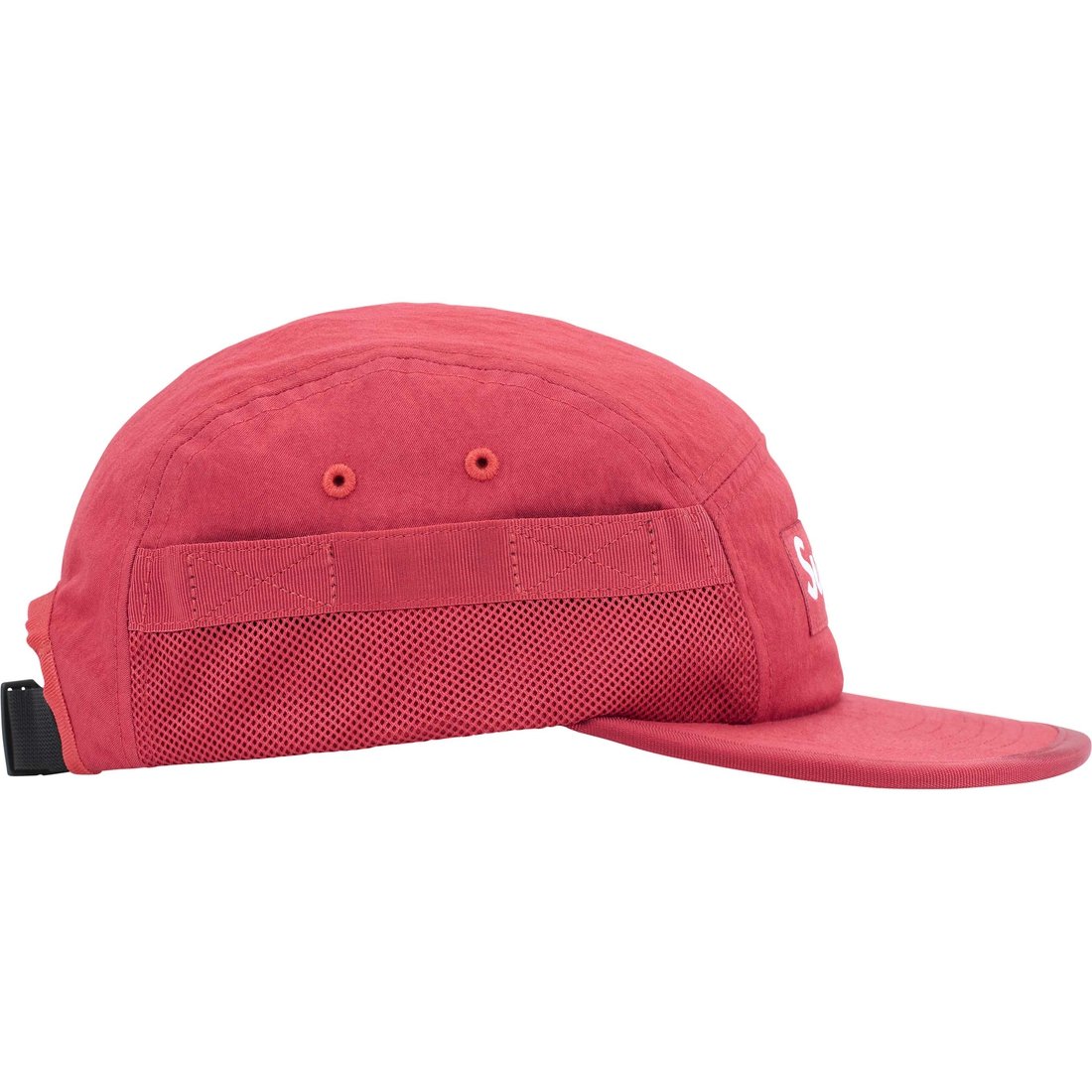 Details on Mesh Pocket Camp Cap Red from fall winter
                                                    2024 (Price is $48)