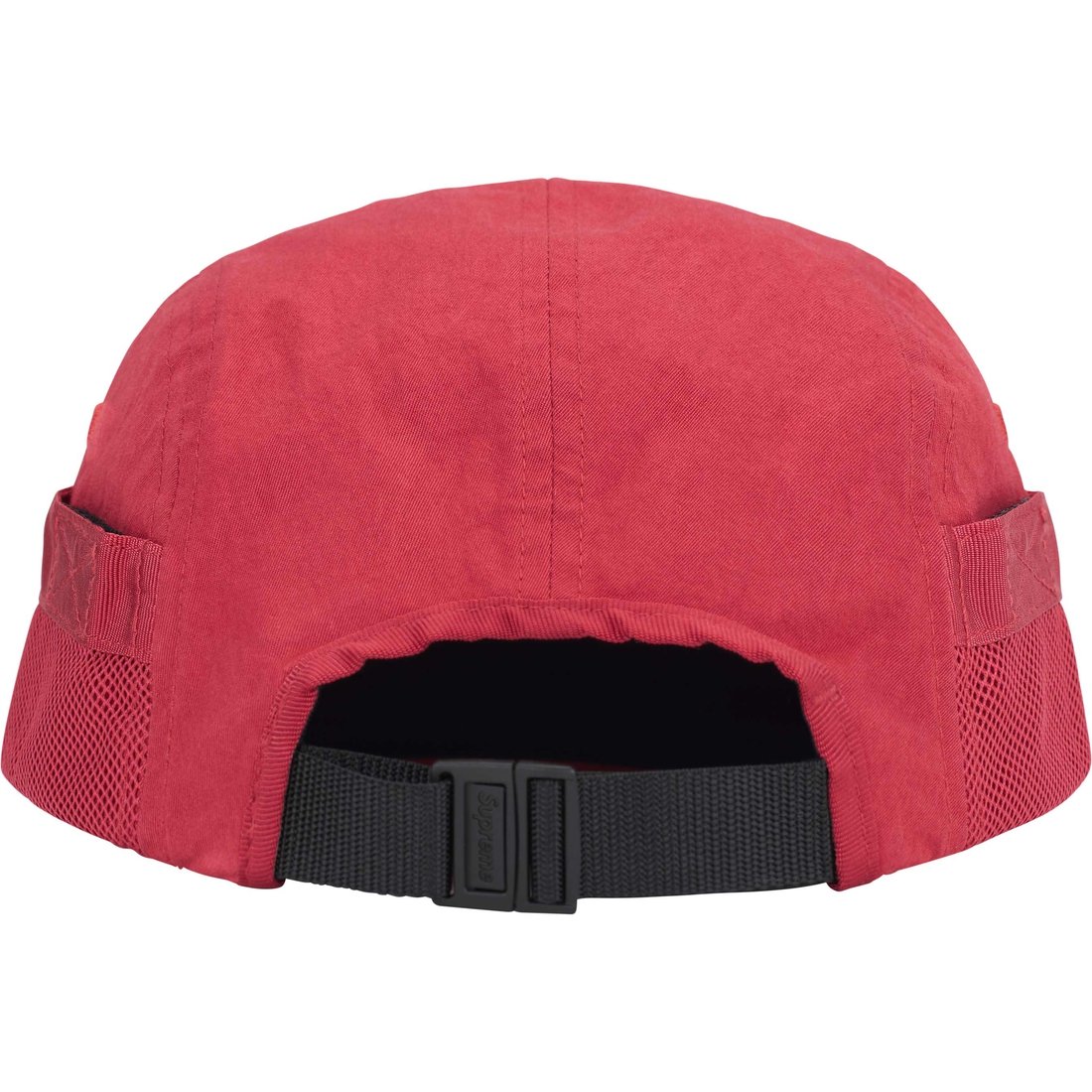 Details on Mesh Pocket Camp Cap Red from fall winter
                                                    2024 (Price is $48)