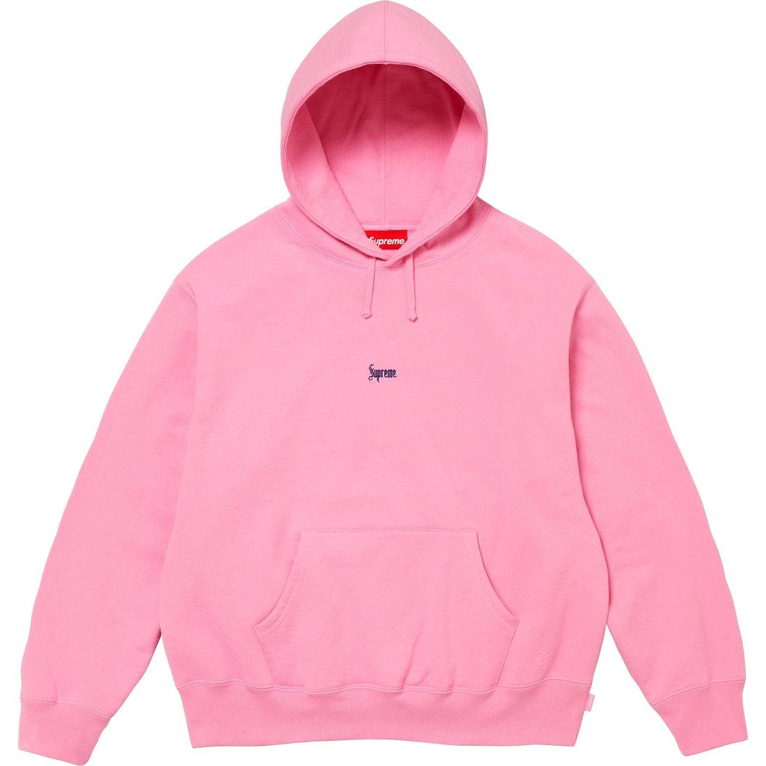 Details on Micro Logo Hooded Sweatshirt Pink from fall winter
                                                    2024 (Price is $158)