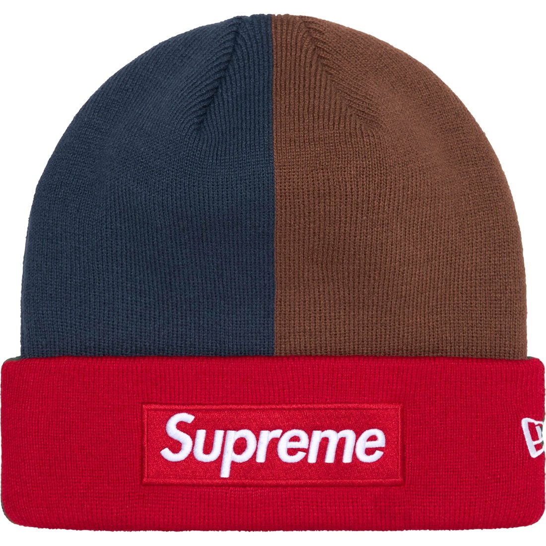 Details on New Era Box Logo Beanie Multicolor from fall winter
                                                    2024 (Price is $44)