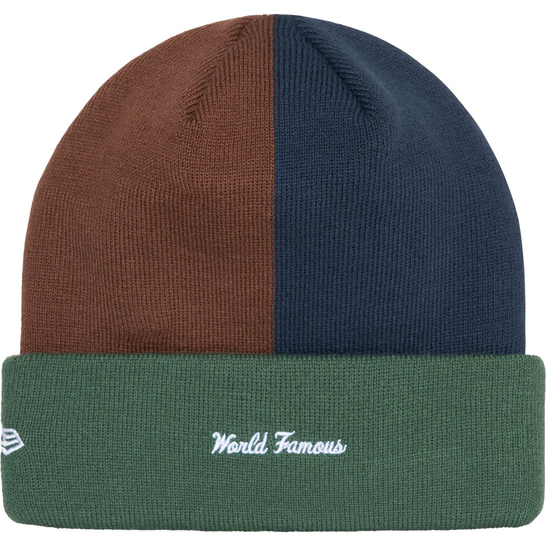 Details on New Era Box Logo Beanie Multicolor from fall winter
                                                    2024 (Price is $44)