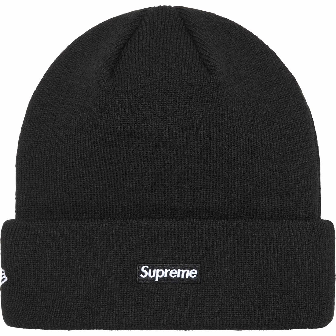 Details on New Era Script Beanie Black from fall winter
                                                    2024 (Price is $40)