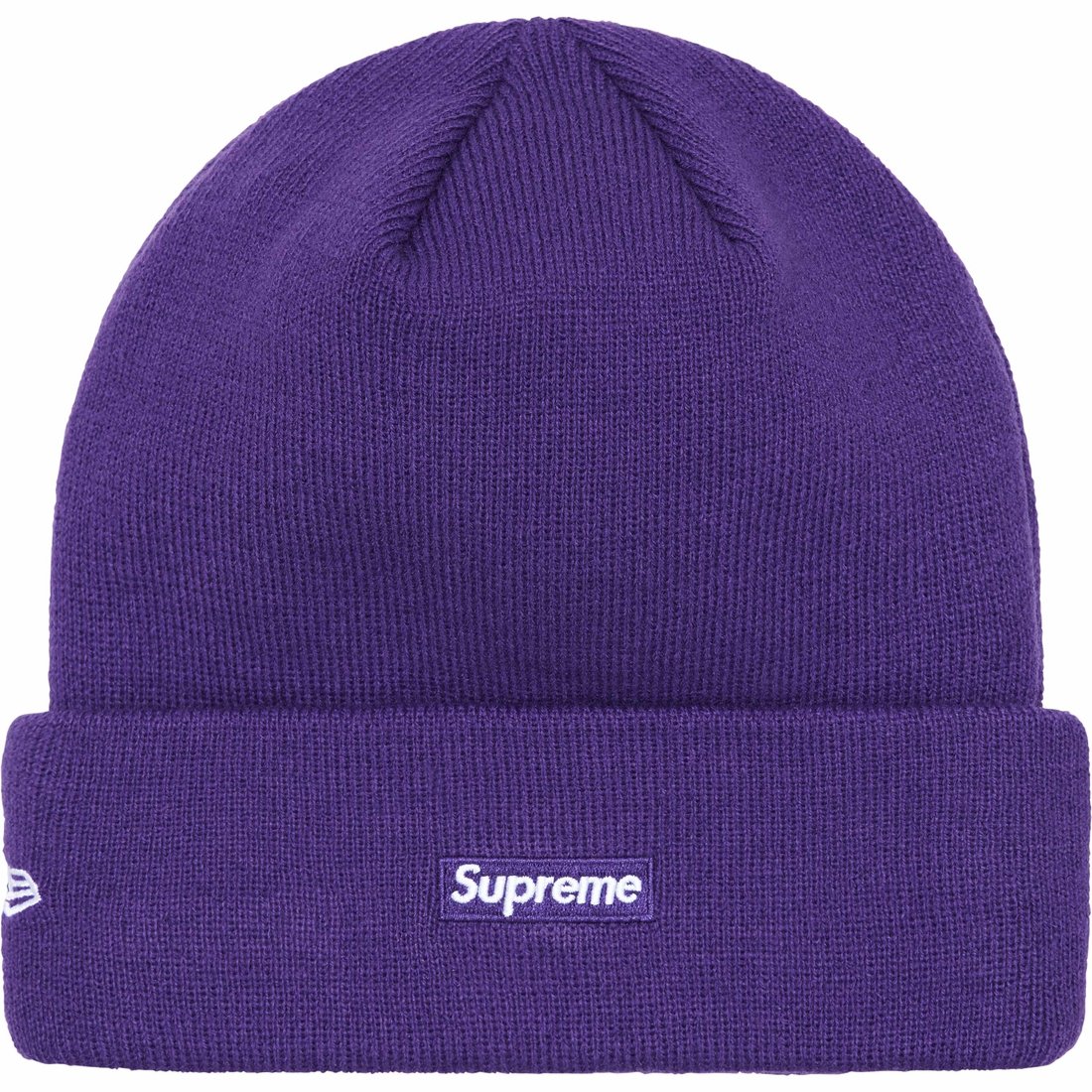 Details on New Era Script Beanie Purple from fall winter
                                                    2024 (Price is $40)