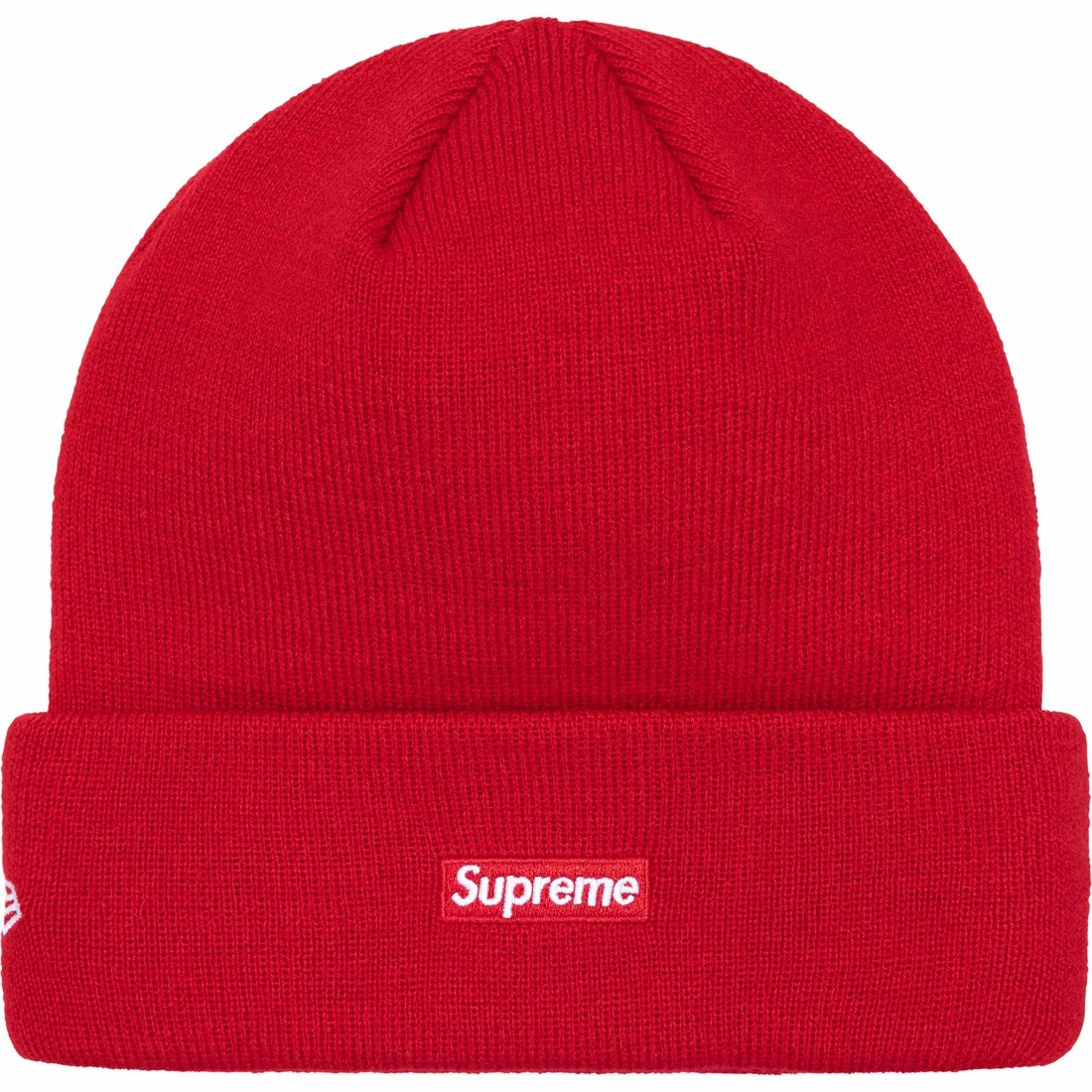 Details on New Era Script Beanie Red from fall winter
                                                    2024 (Price is $40)