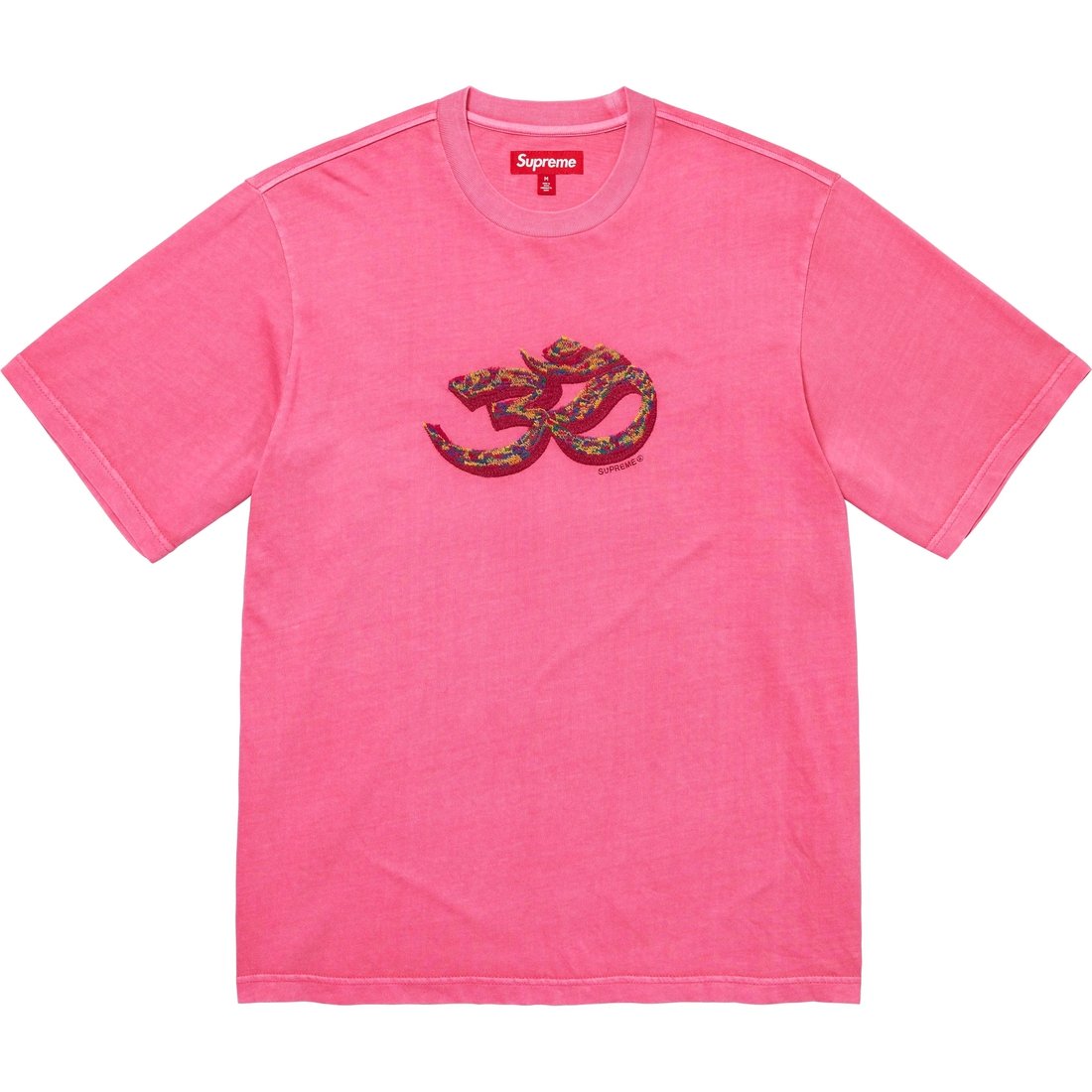 Details on Ohm Embroidered S S Top Pink from fall winter
                                                    2024 (Price is $88)